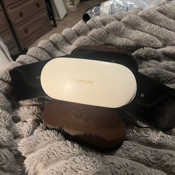 Tom Ford Glasses Case in Black and Brown - Picture 5 of 6